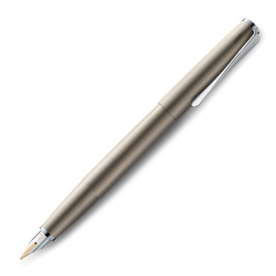 Lamy Studio Fountain Pen - Palladium - Medium Point - L68M - Brand New in Box