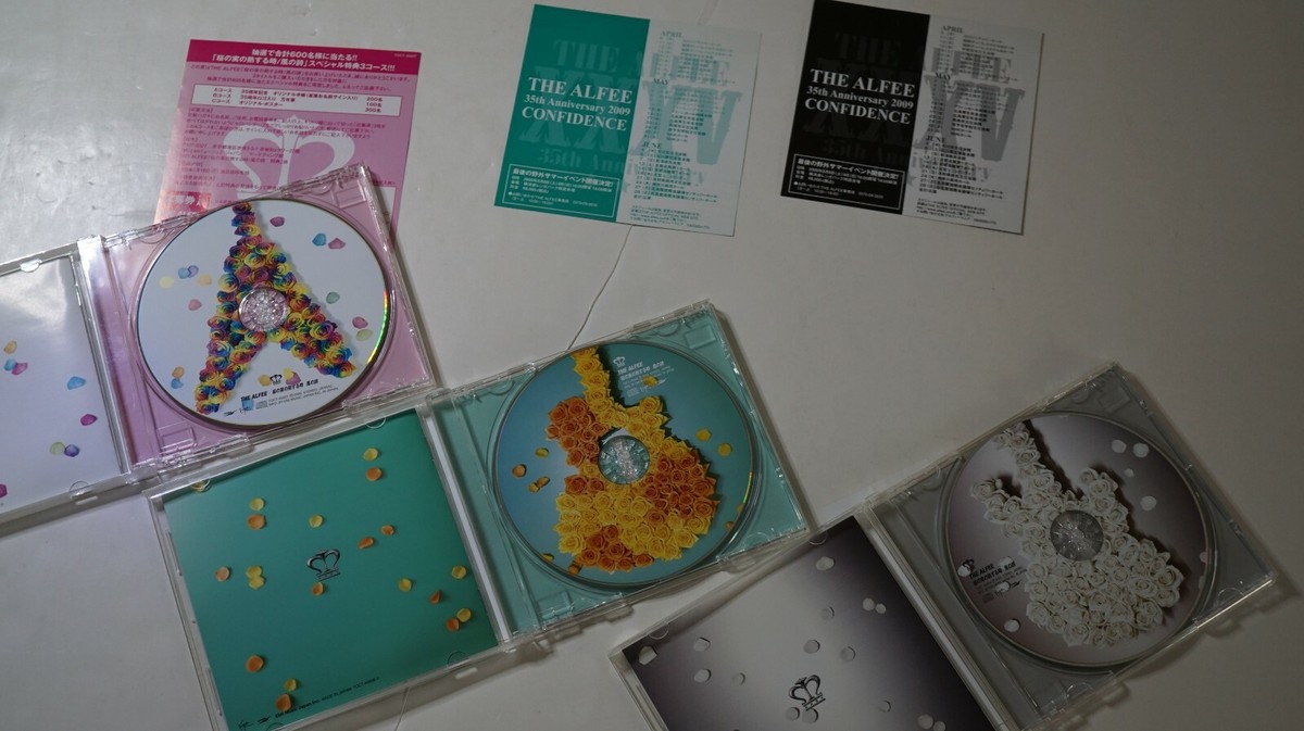 Lot 3 TOCT-45007-45009 The Alfee CD 2009 Virgin Japan Emi | eBay