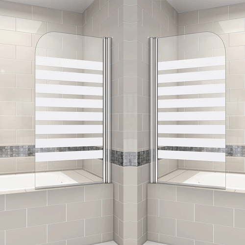 Badewannenaufsatz  für Badewanne NANO Glas Duschwand Badewannenabtrennung - Bild 1 von 12