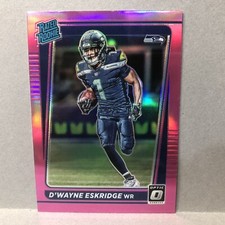 Dwayne Eskridge 2021 Panini Donruss Optic Rated Rookie Pink Prizm #p-276