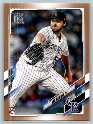 シェーンボーデン Ben Bowden 2021 Topps Update Gold SN2021 #US298 Colorado Rockies