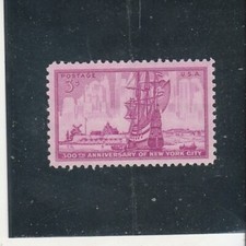 Scott  # 1027 US  New York City   M/NH O/G