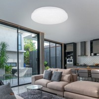 Tageslichtleuchte Deckenlampe Leuchte Smart Led Sterneneffekt Weiß App Cct Rgb