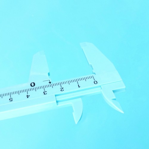 Student Plastic Vernier Caliper Gauge Micrometer Measure Tool 150mm DIY Home Kid - Picture 4 of 5