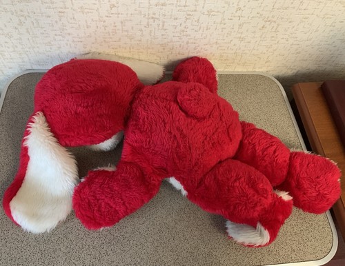 Peluche suave infantil soviético perro 65cm. URSS vintage - Imagen 15 de 17