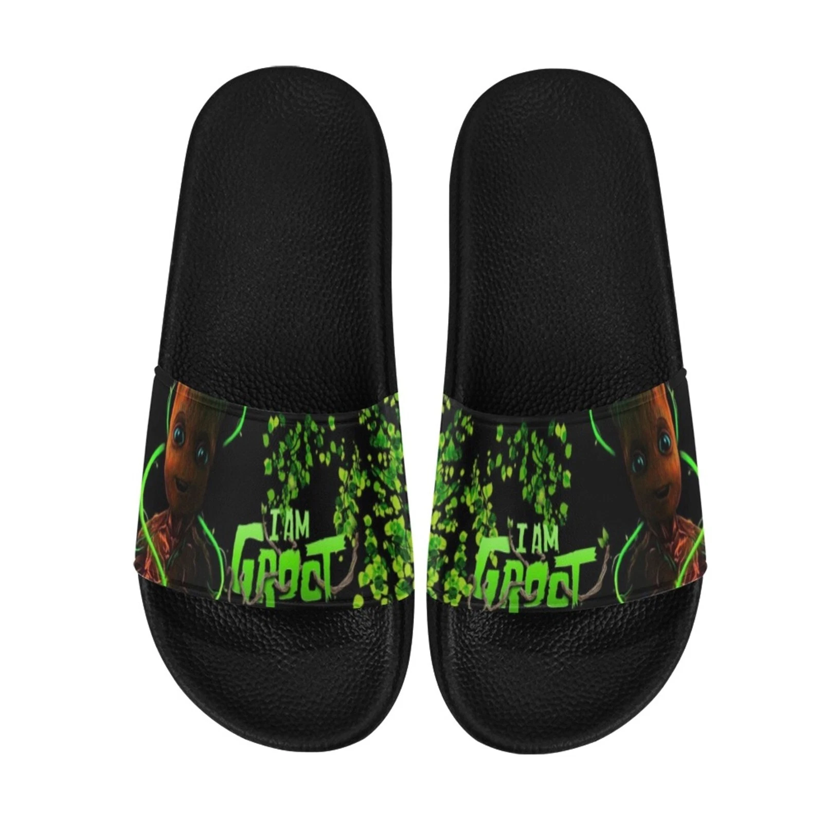 Slide Sandals, Flipper Anti- Slip Groot Custom for Men