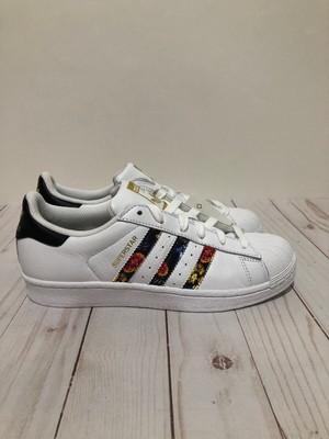 adidas superstar flower print