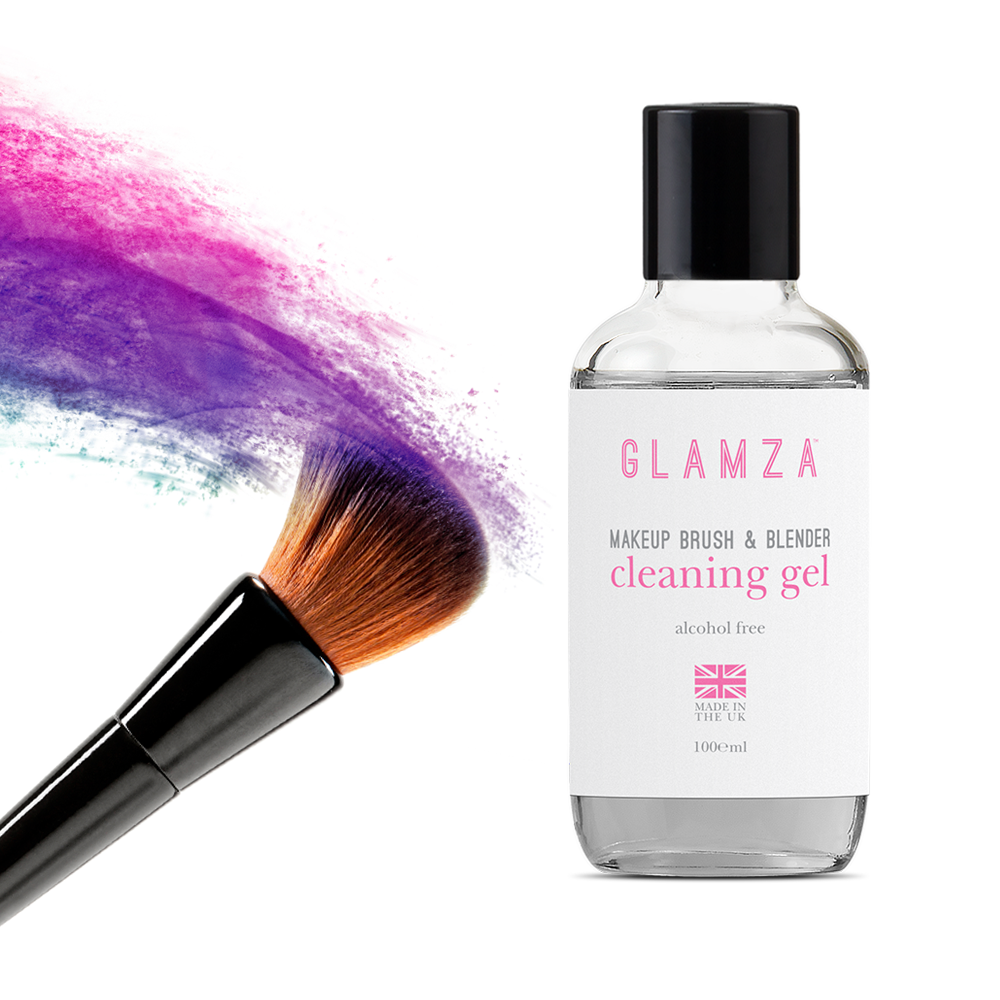 MAKE UP BRUSH CLEANER Cleansing Gel Solution Makeup Brush & Blender