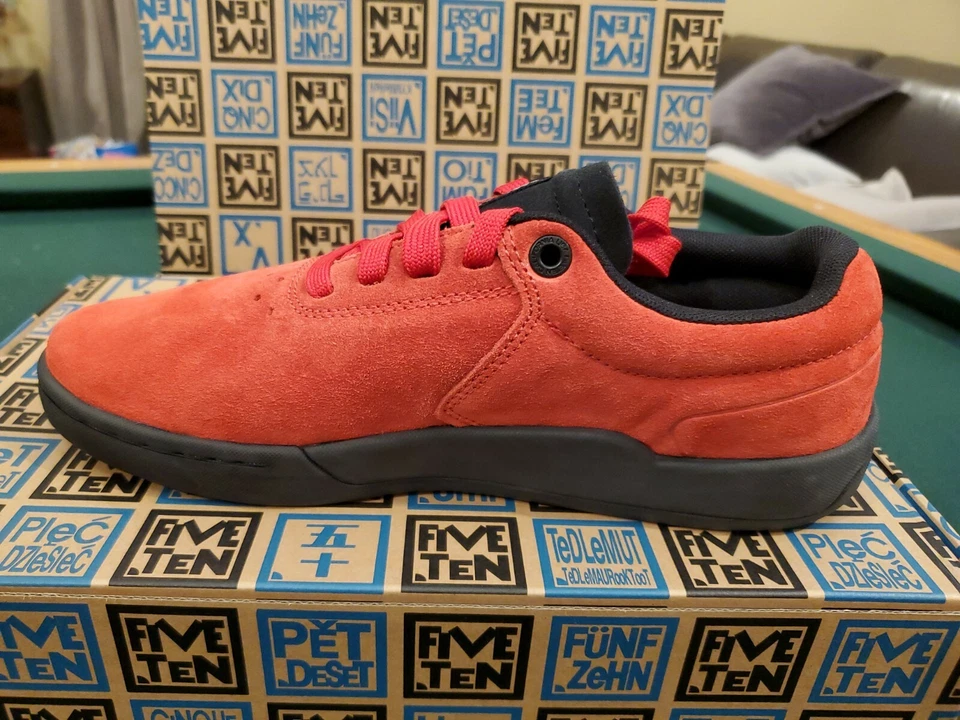 Five Ten Danny Macaskill Zapatos Escarlata Bicicleta Talla 10 NUEVO Foto 4 de 4