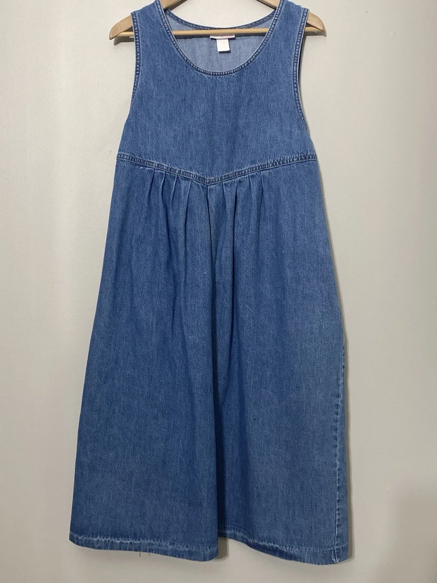 knee length dresses for ladies The Mama Denim Dress main image 1