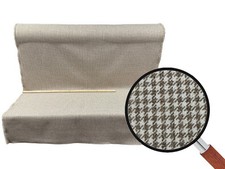 1 Meter Pepita Stoff Polsterstoff beige / weiß für Porsche 356 911 912 Sitz