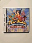 Cake Mania: Main Street (Nintendo DS, 2011) CIB Complete w/ Manual