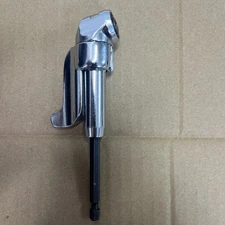 105 Degree Right Angle Drill Adapter Shaft Extension Hex 1/4" 5” AEG