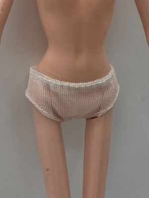 Vintage Barbie/ Sindy Clone Puppe Größe weißes Höschen
