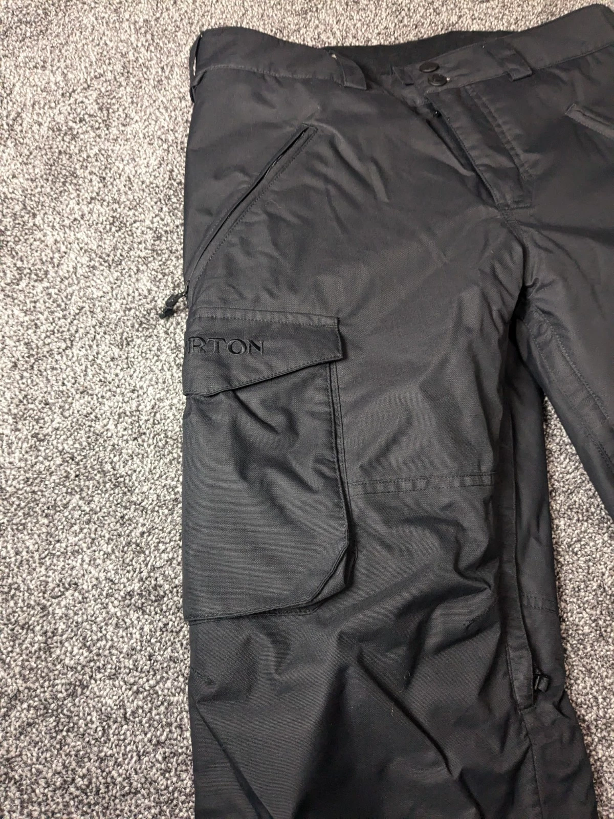 burton dry ride adjustable waist snowboarding ski pants