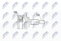 NTY Gelenksatz, Antriebswelle NPZ-SU-035 FüR Opel Suzuki