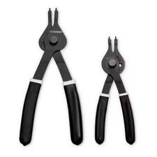 Husky Snap Ring Pliers Set 6 in. & 8 in. with Cushion Grip 2-Pack