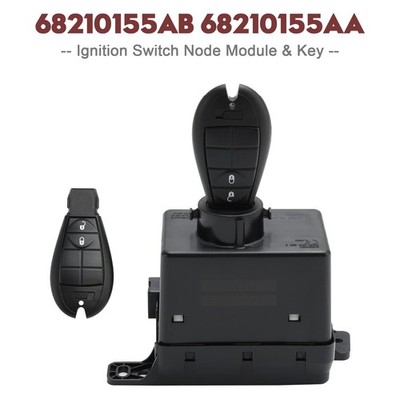 Ignition Switch Node Module & Key 68210155AB 68210155AA für Dodge Journey 08-10