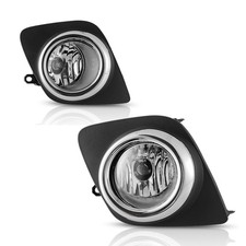 RAV4 2009-2012 Fog Lights Waterproof Replacement Driver Passenger Clear Lens