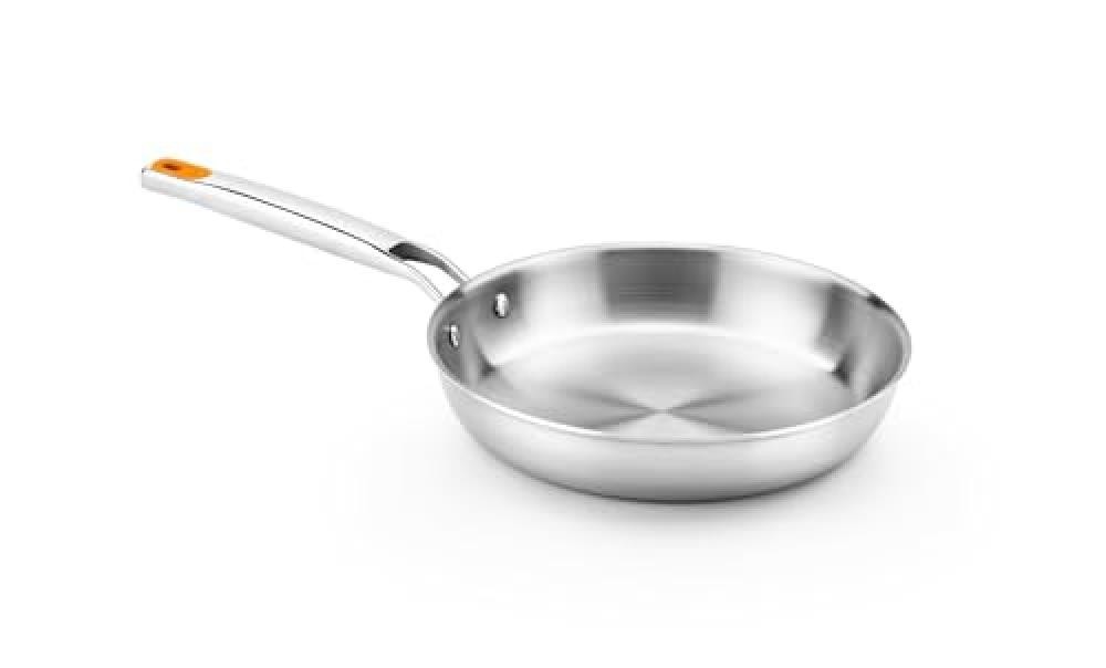 (TG. Mediano) BRA Efficient Padella Efficient Inox Triply 18 cm, in acciaio inox
