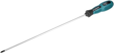 uxcell #1 Phillips Screwdriver 12 Inch PH1 x 12'', Silver, Blue, Black 