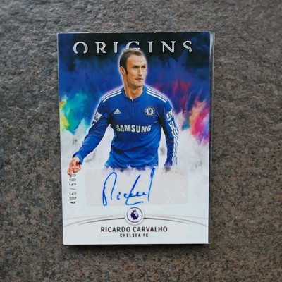 Ricardo Carvalho Auto 406/500 Panini Chronicles Origins 2021-22 Chelsea