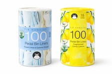 15L Pedal Bin Liners Tie Handle – 100 Bags – Scented Small Bin Bags