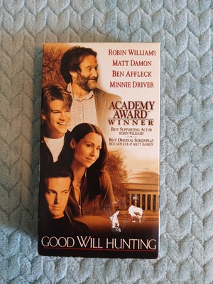 Good Will Hunting (VHS, 1998) Pre-owned Box Good Tape Mint Condition 