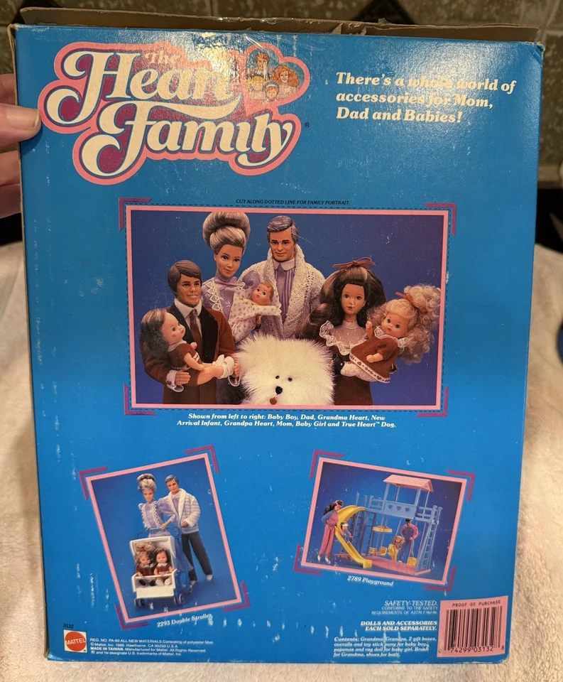 Muñecas de colección Mattel Heart Family Grandparents Abuela Grandpa 1986 caja completa Foto 4 de 4