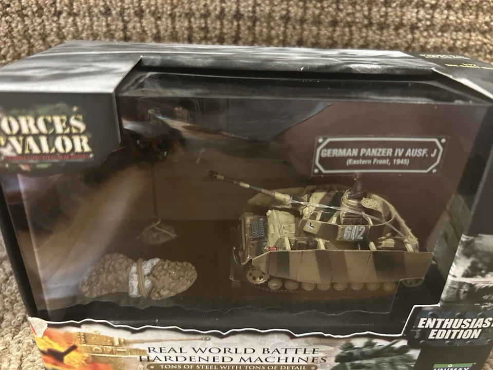 Unimax Forces of Valor 1:72 German Panzer IV Ausf J, E. Front 1945, No. 85351 - Image 3 of 4