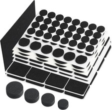 Felt Furniture Pads 123 PCS Premium Furniture Pads - Felt Pads Furniture Feet Be