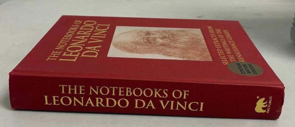 The Notebooks of Leonardo Da Vinci Acturus Publishing Very Good - Image 2 of 4