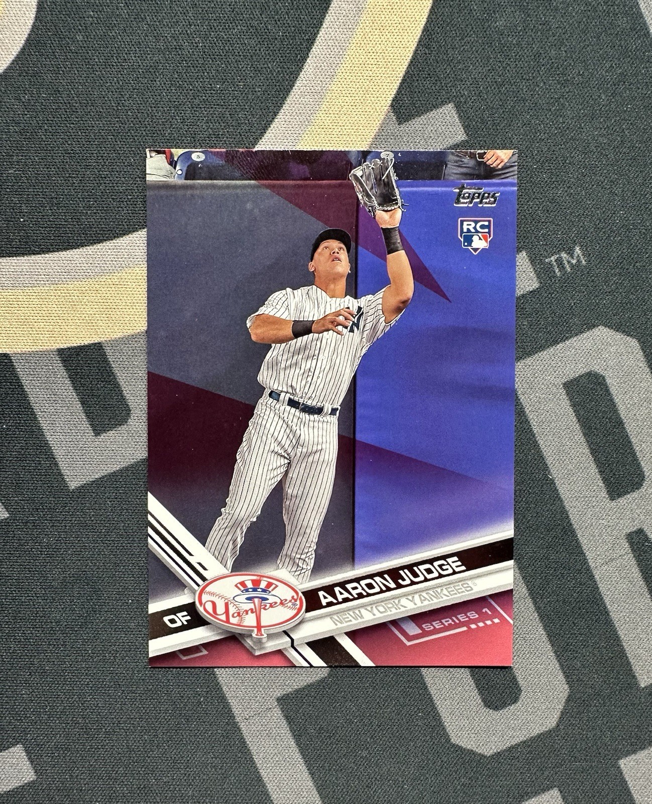 2017 Topps Aaron Judge Mother’s Day Pink /50 Rookie RC #287 New York Yankees!