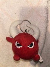 Portachiavi peluche Jordi Nogues Bad Toro Bull corna Spagna peluche BadToro Rojo