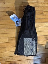 Outcast Sporting Gear Float Tube Kick Fins 20  x9  Black Adjustable Straps