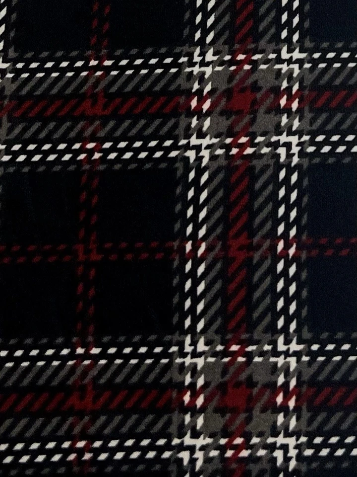 Леггинсы LuLaRoe OS один размер редкие рождественские в клетку праздничная полоса чек БЫСТРАЯ доставка - Изображение 3 из 4