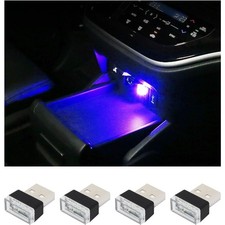 USB Car Interior LED Atmosphere Lamp Ambient Light Auto Decor Night Light