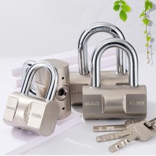 Stainless Steel Heavy Duty Padlock Waterproof Rust Proof Security Lock with Keys