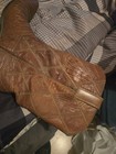Vintage Brown Leather Lizard Boots 6M — photo 6