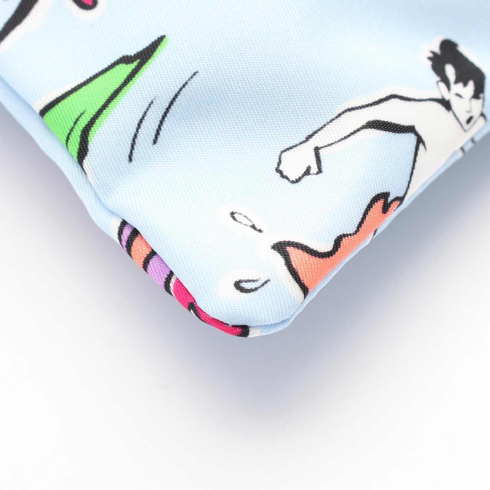 PRADA Re-Nylon Surfing pattern drawstring Pouch N… - image 5