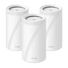 TP-LINK Deco BE33000 Quad Band Whole Home Multi-Gig Mesh Wi-Fi 7 System (3-Pack)