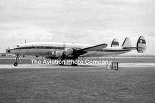 Lockheed L-1049E Super Constellation N1005C at Heathrow (1961) Photograph