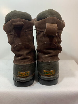 Rocky 7758 Insulated Hunting Winter Leather Snow Duck Boots  display picture 1
