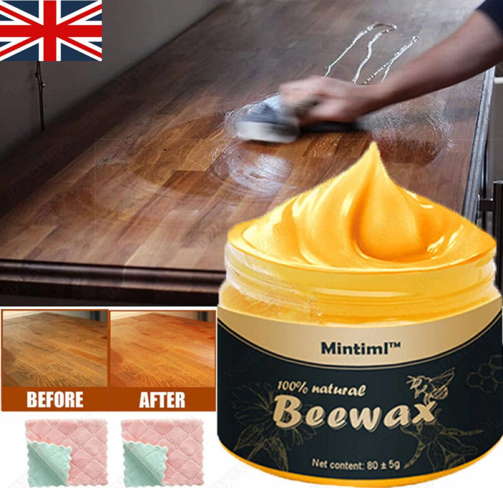 Beeswax Furniture Polish,Wood Seasoning Beewax - Natural Wood Wax  Traditional