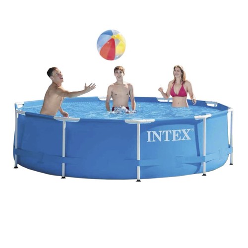 INTEX 28202GN - Metallframe Pool (305x76cm) Incl. Filter + Comprehensive - Bild 2 von 8