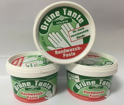 Handwaschpaste Grüne Tante Handreiniger m. Quarzmehl - 3 x 500mll