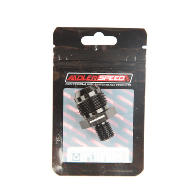 ADLERSPEED Straight -10AN 10AN Male Flare To M12x1.25 Metric Fitting Aluminum US