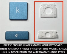 HP Chromebook x360 14A-CA | 14A-CA0090WM | TEAL SINGLE REPLACEMENT KEYS KEYCAPS