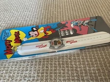 VTG 1990 Mighty Mouse Wrist Watch LCD Quartz Viacom International Inc Y2K