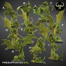 Wings of Night by Clay Beast Creations | D&D | DnD | Print on Demand